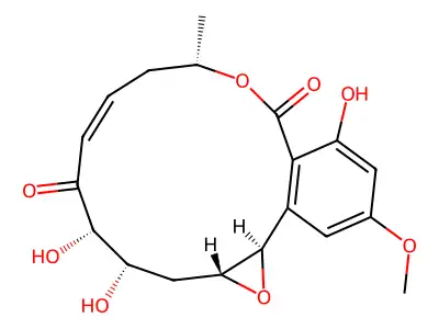 HYPOTHEMYCIN structure
