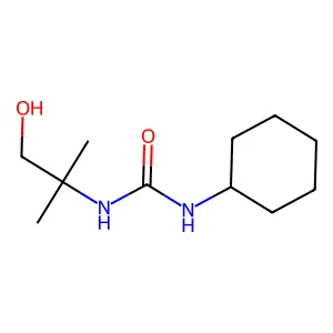 N-Cyclohexyl-N'-(2-hydroxy-1,1-dimethylethyl)urea structure