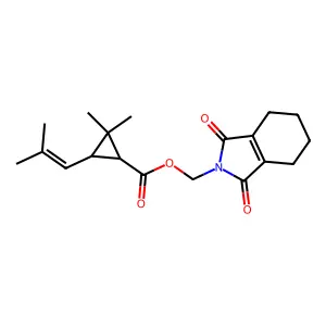 胺菊酯 structure