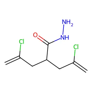 2,2-双(2-氯烯丙基)乙酰肼 structure