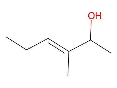 3-Methylhex-3-en-2-ol structure