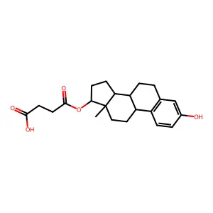 Estradiol hemisuccinate structure