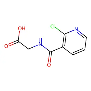 Glycine, N-(2-chloronicotinoyl)- structure