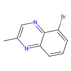 5-Bromo-2-methylquinoxaline structure