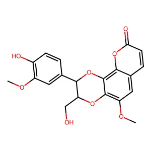 Cleomiscosin B structure
