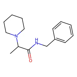 N-Benzyl-2-(piperidin-1-yl)propanamide structure