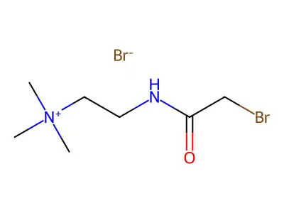 Bromoacetylcholamine structure