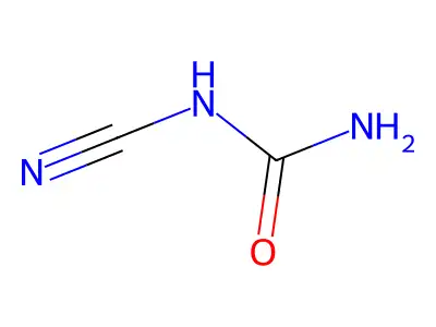 sodium;N'-cyanocarbamimidate structure