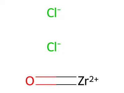 氯氧化锆 structure