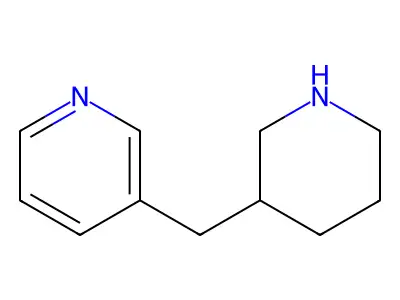 3-((Piperidin-3-yl)methyl)pyridine structure