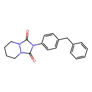 2-(4-Benzylphenyl)tetrahydro-1h-[1,2,4]triazolo[1,2-a]pyridazine-1,3(2h)-dione structure