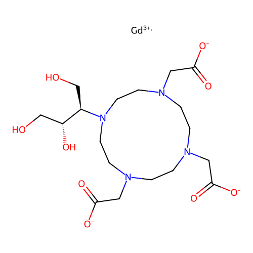 钆布醇 structure