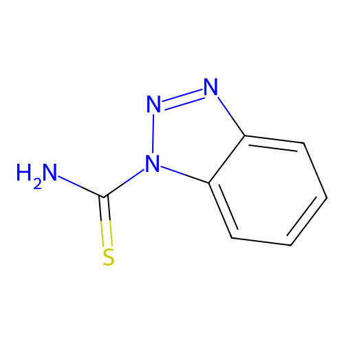 Benzotriazole-1-carbothioamide structure