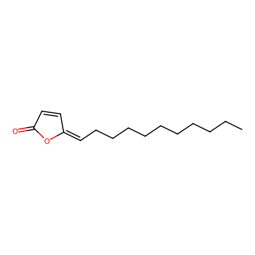(E)-5-Undecylidenefuran-2(5H)-one structure