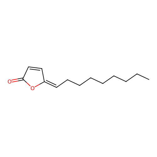 (E)-5-Nonylidenefuran-2(5H)-one structure