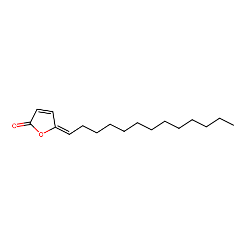 (E)-5-Tridecylidenefuran-2(5H)-one structure
