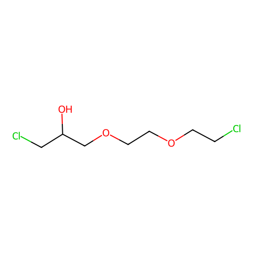 3-Chloro-1-[2-(2-chloroethoxy)ethoxy]propan-2-ol structure