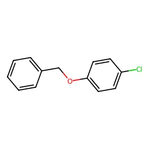 Benzene, 1-chloro-4-(phenylmethoxy)- structure