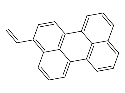 3-Ethenylperylene structure
