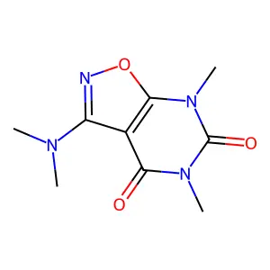 3-(Dimethylamino)-5,7-dimethyl-[1,2]oxazolo[5,4-d]pyrimidine-4,6-dione structure