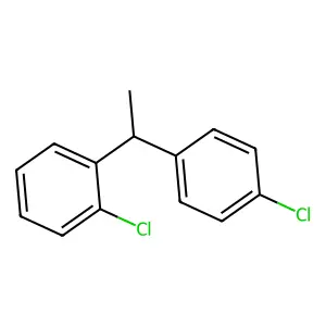1-Chloro-2-[1-(4-chlorophenyl)ethyl]benzene structure
