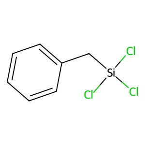 Benzene, [(trichlorosilyl)methyl]- structure