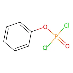 Phosphorodichloridic acid, phenyl ester structure