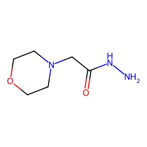 2-(4-Morpholinyl)acetohydrazide structure