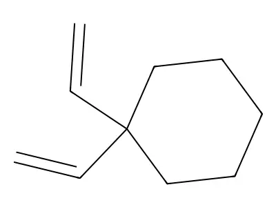 Divinylcyclohexane structure