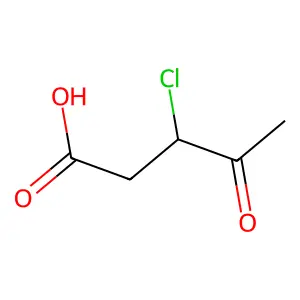 3-Chlorolevulinic acid structure