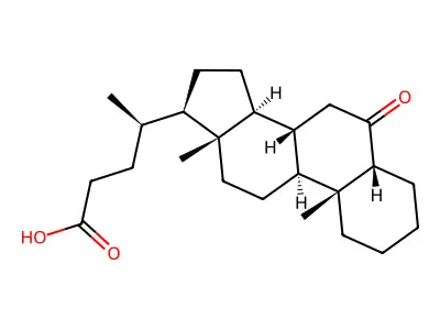6-Oxo-5beta-cholan-24-oic Acid structure