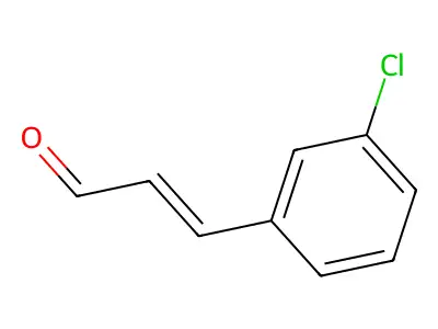 3-(3-Chlorophenyl)prop-2-enal structure