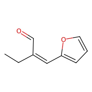 2-[(Furan-2-yl)methylidene]butanal structure