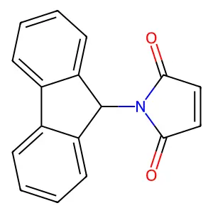 1-(9H-fluoren-9-yl)pyrrole-2,5-dione structure