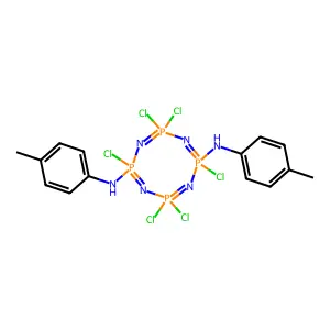 2,4,4,6,8,8-hexachloro-2-N,6-N-bis(4-methylphenyl)-1,3,5,7-t structure