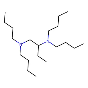 1-N,1-N,2-N,2-N-tetrabutylbutane-1,2-diamine structure