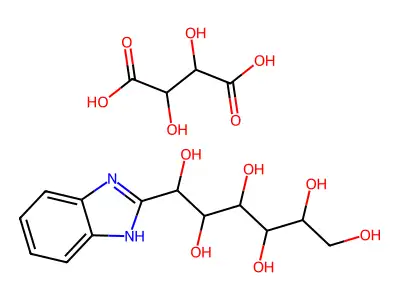 (R,S)-Nornicotine Bitartrate structure