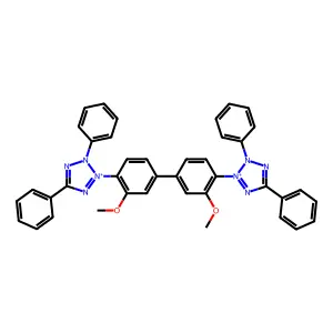 Tetrazolium blue(2+) structure