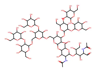 Man-8 N-Glycan structure