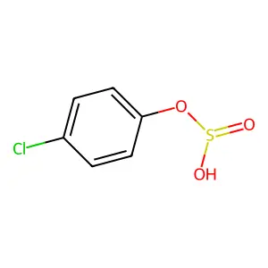4-Chlorophenyl hydrogen sulfite structure