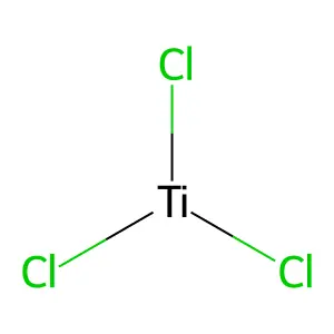 三氯化钛 structure