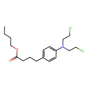 Benzenebutanoic acid, butyl ester structure