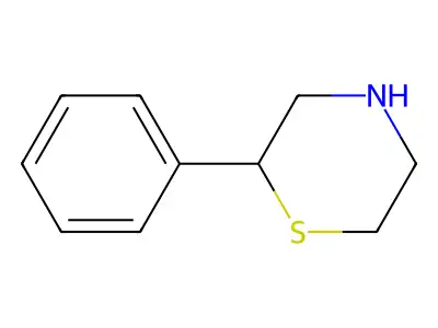 2-Phenylthiomorpholine structure