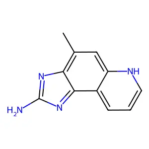 4-甲基-1H-咪唑并(4,5-f)喹啉-2-胺 structure