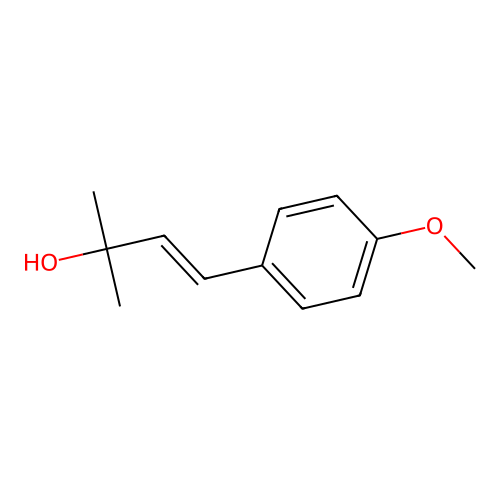 3-Buten-2-ol, 4-(4-methoxyphenyl)-2-methyl- structure