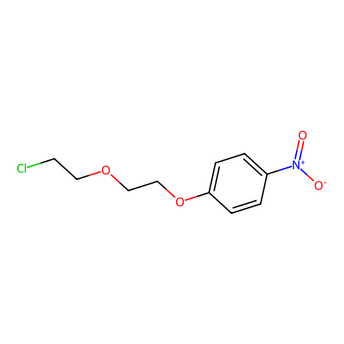 1-[2-(2-Chloroethoxy)ethoxy]-4-nitrobenzene structure