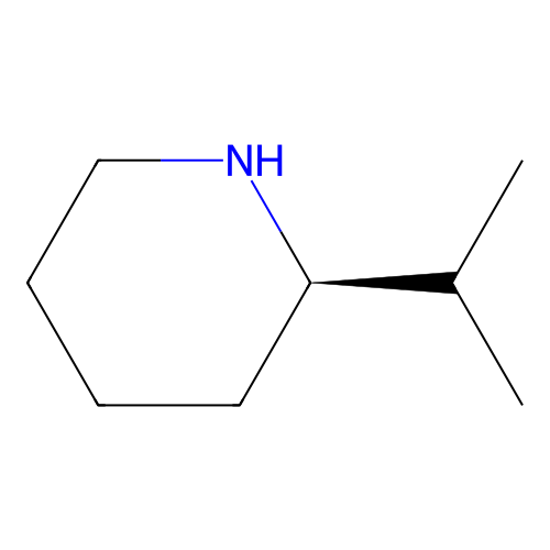 (R)-2-Isopropylpiperidine structure