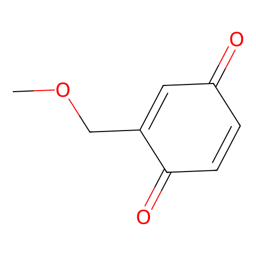 2-(Methoxymethyl)-1,4-benzoquinone structure