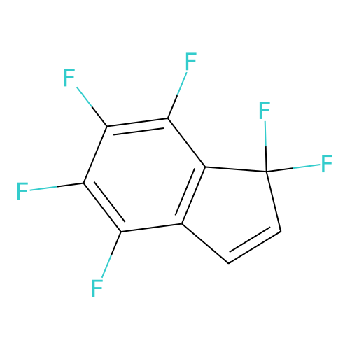 1,1,4,5,6,7-Hexafluoro-1H-indene structure