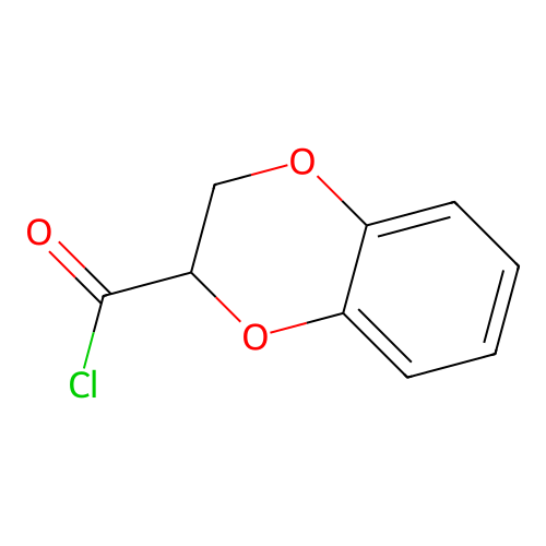 2,3-Dihydro-1,4-benzodioxin-2-carbonyl chloride structure